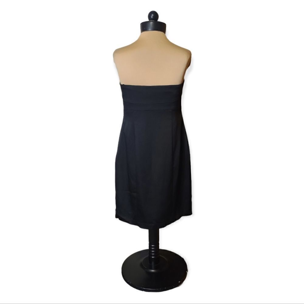 BCBG MAXAZRIA Strapless Black Cocktail Dress NWT Size 10 - Picture 3 of 8